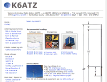 Tablet Screenshot of k6atz.us